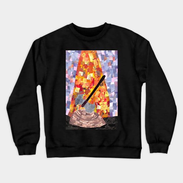 Axe in the Stone Crewneck Sweatshirt by cajunhusker